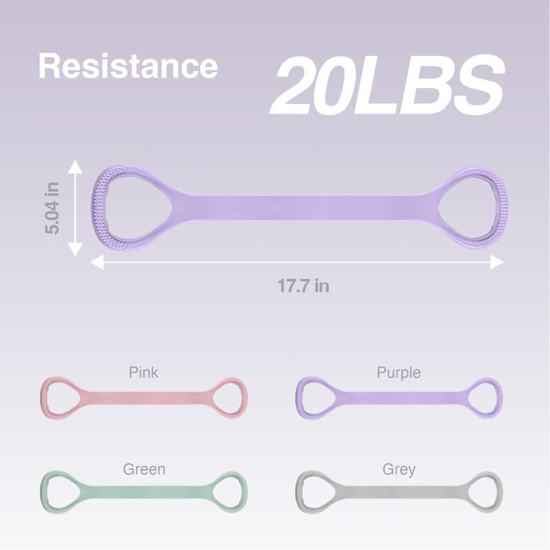 Figure 8 Silicone Resistance Band – Home Workouts for Women