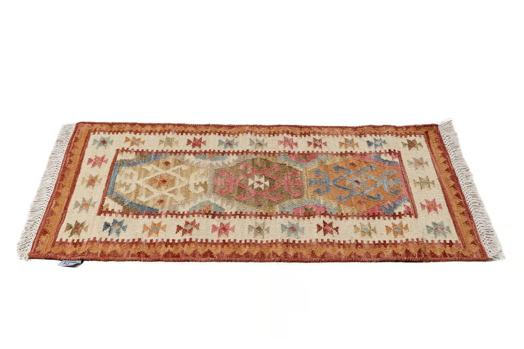 Tappeto Kilim Kaban - stile etnico lana intrecciata a mano