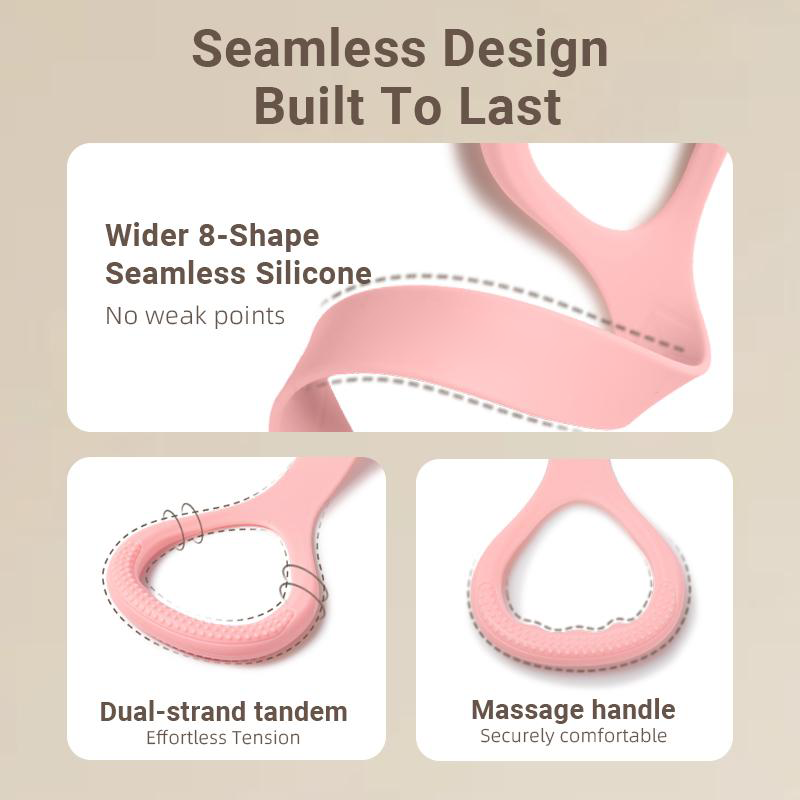 Figure 8 Silicone Resistance Band – Home Workouts for Women