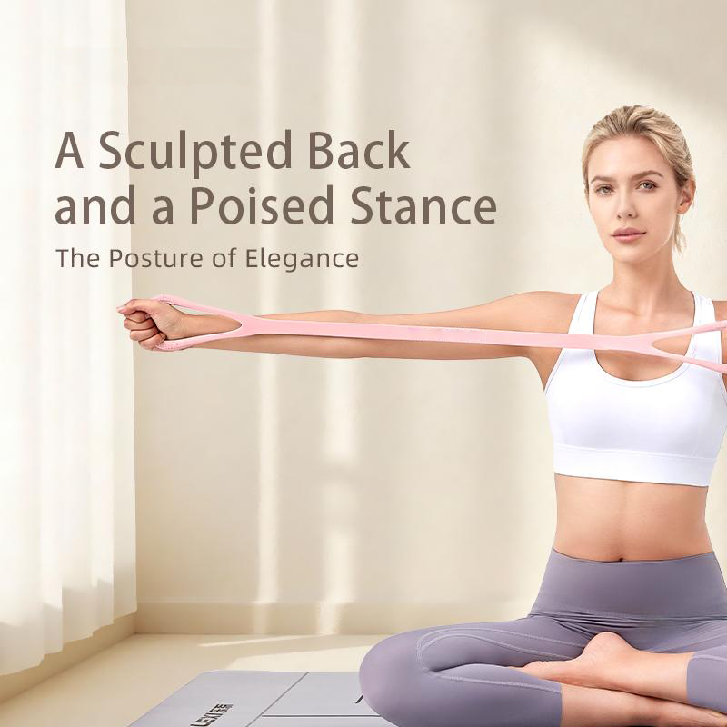 Figure 8 Silicone Resistance Band – Home Workouts for Women