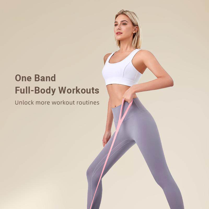 Figure 8 Silicone Resistance Band – Home Workouts for Women
