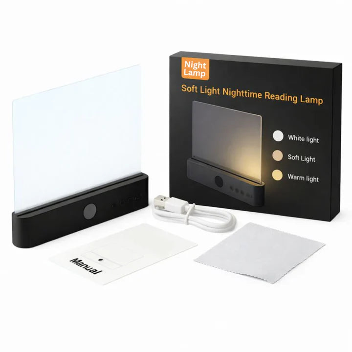 Bedside Reading Lamp – Soft Light, No Eye Strain