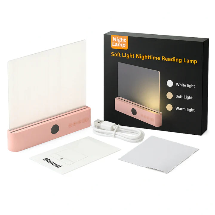 Bedside Reading Lamp – Soft Light, No Eye Strain