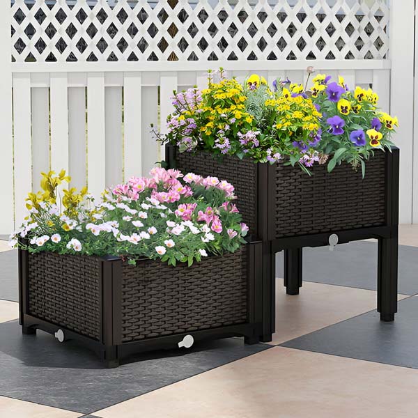 Garden Raised Planter Box for Vegetables & Herbs
