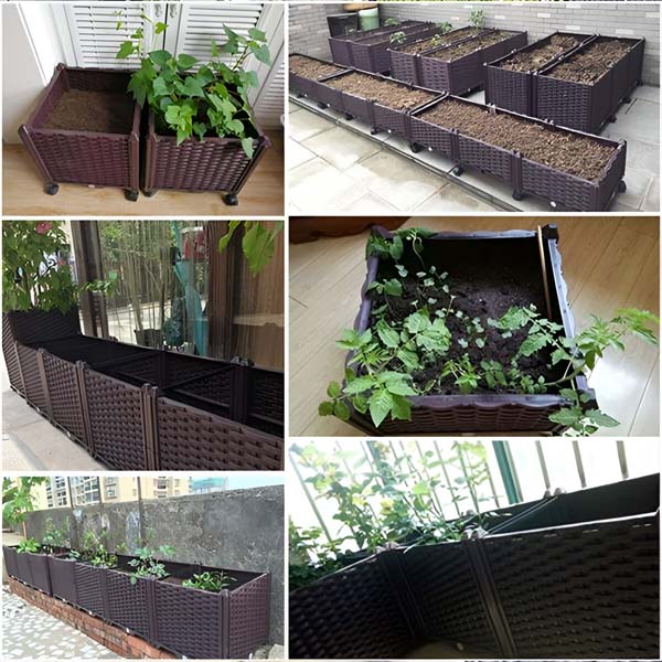 Garden Raised Planter Box for Vegetables & Herbs