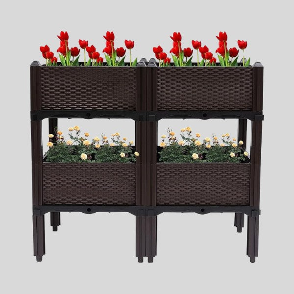 Garden Raised Planter Box for Vegetables & Herbs