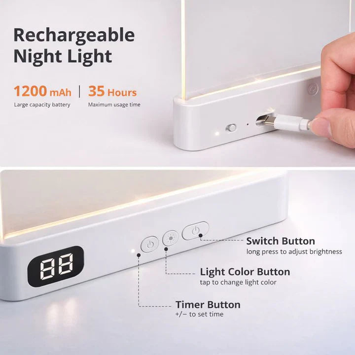 Bedside Reading Lamp – Soft Light, No Eye Strain