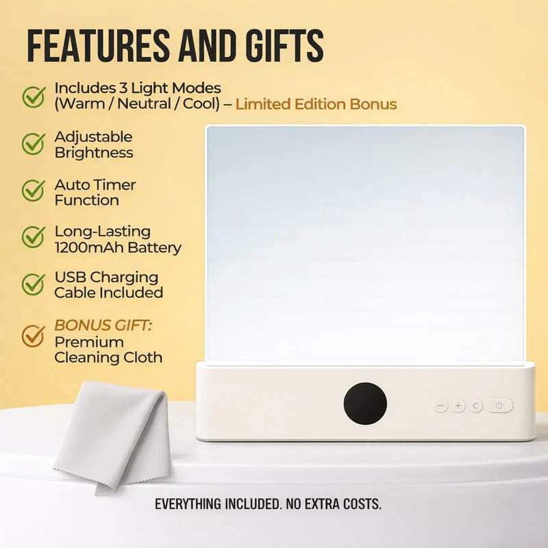 Bedside Reading Lamp – Soft Light, No Eye Strain