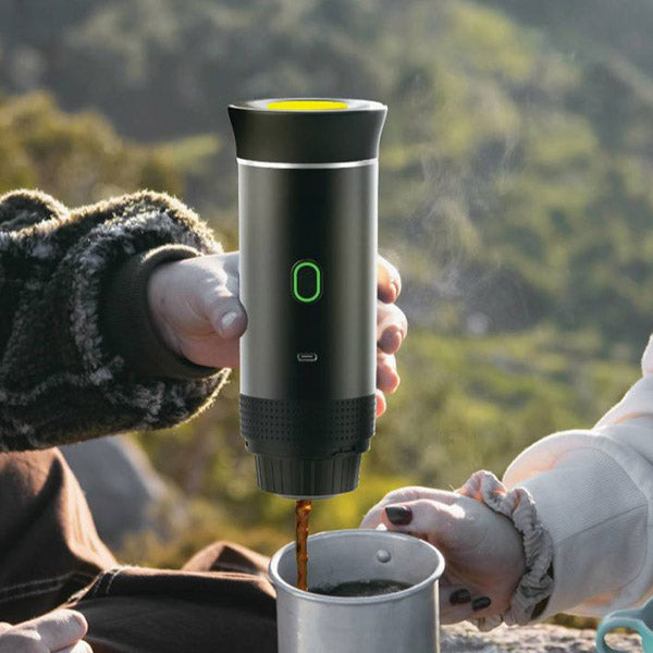 3-in-1 Portable Espresso Coffee Machine for Camping Travel Office