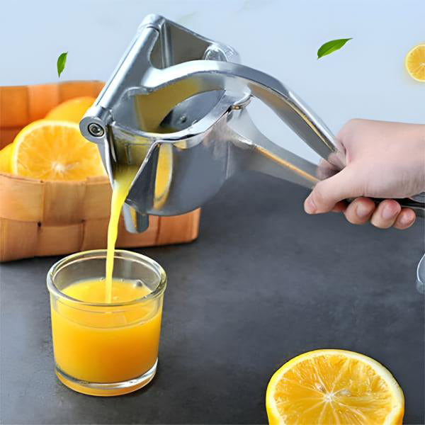 Manual Fruit Press Squeezer Stainless Steel Citrus Extractor Tool