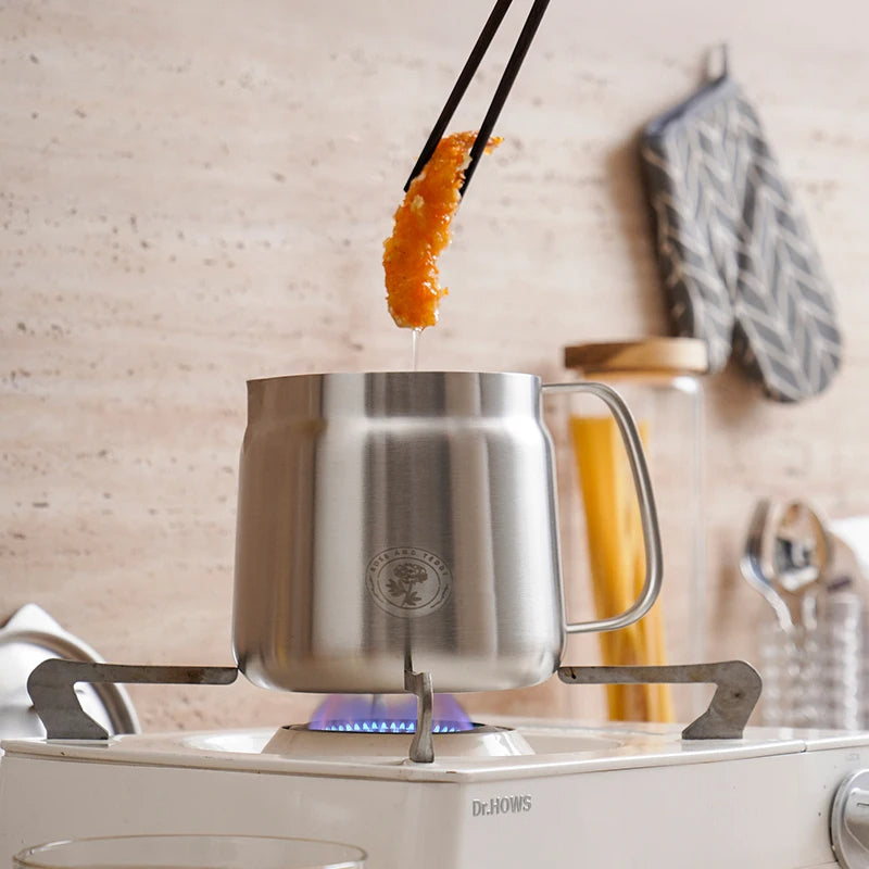 Heavy Duty Stainless Steel Deep Fryer with Large Capacity