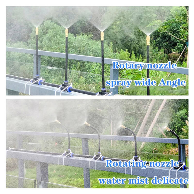 360° Drip Irrigation Kit with Flexible Hose