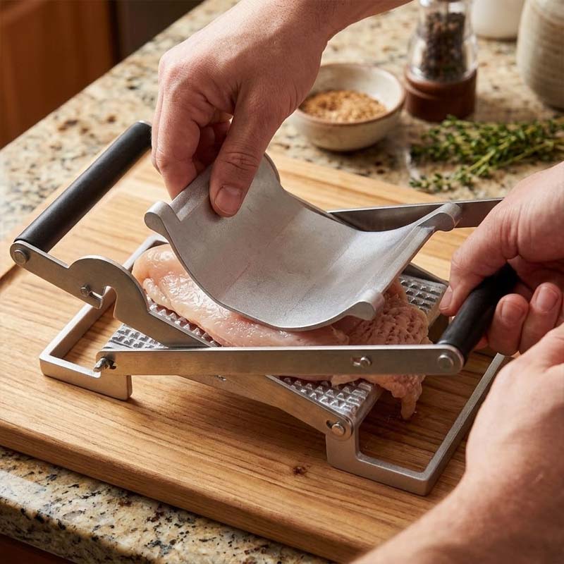 Sturdy Efficient Meat Press Kitchen Tool